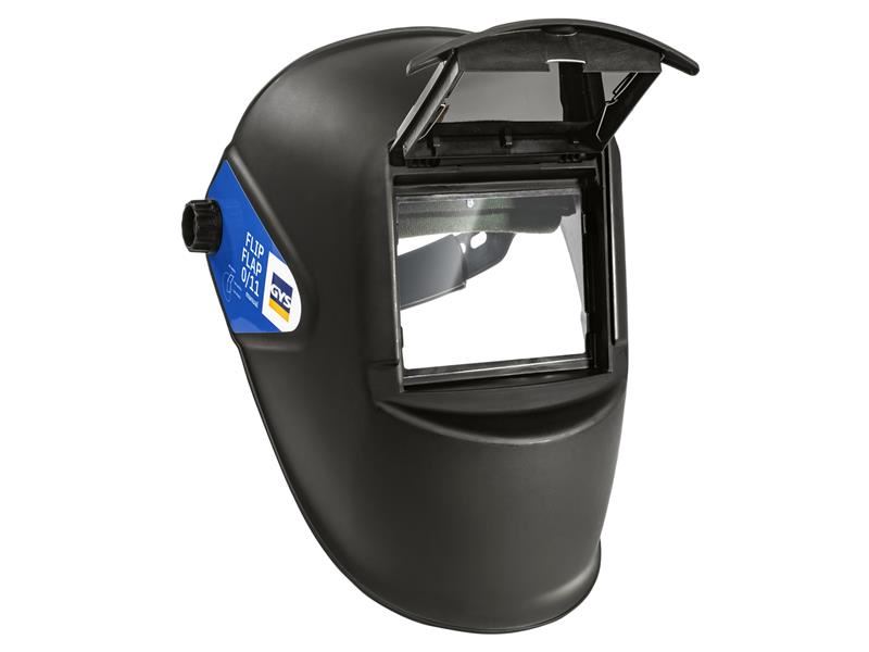 GYS Flip-Flap Welding Helmet with Tinted & Clear Screen