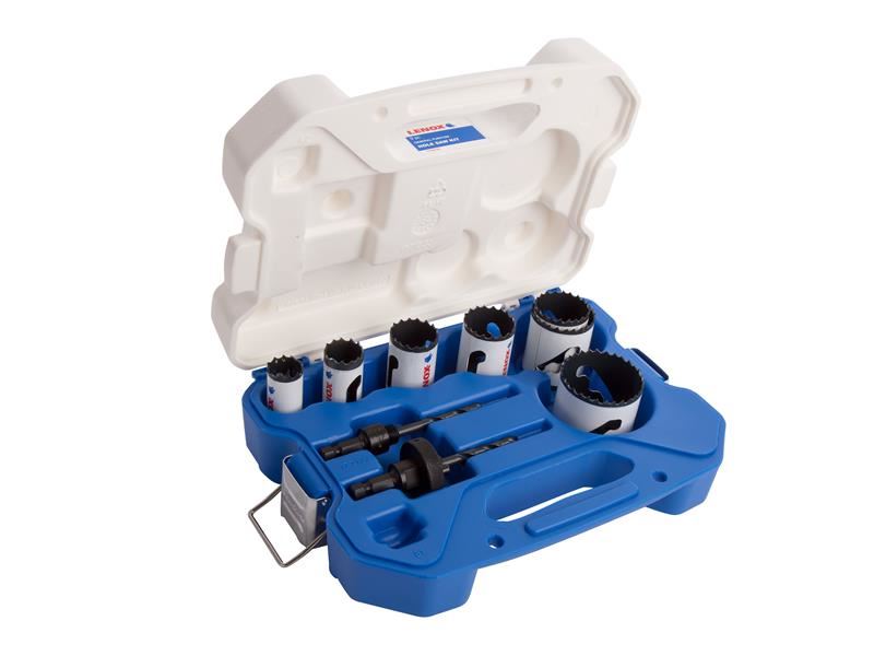 LENOX INT700G Universeel Gatenzaagset, 9-delig, Bi-Metaal