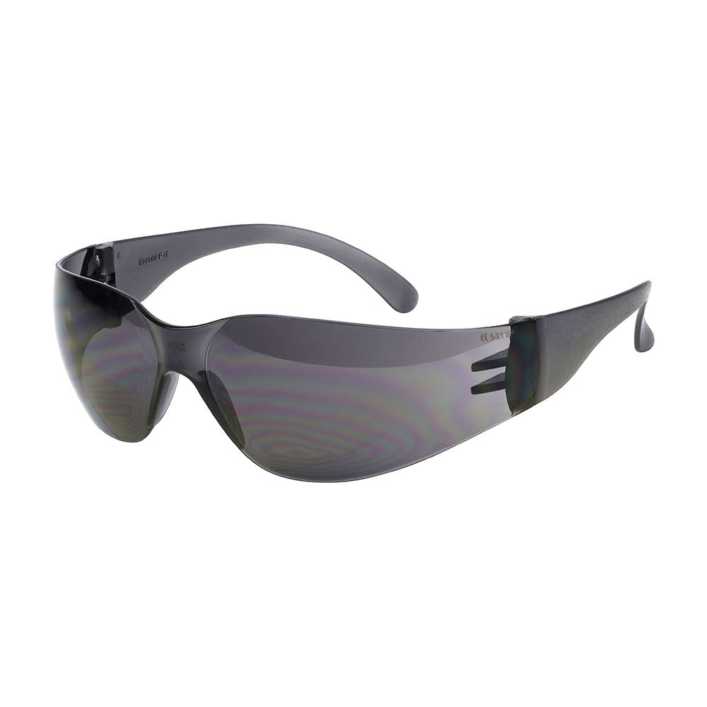 Timco Lunettes de sécurité à verres fumés, Anti-rayures, Protection UV