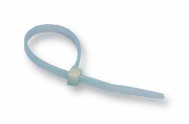 HELLERMANNTYTON Heat Stabilised Nylon Cable Ties 2.5mm x 102mm, 100 Pack