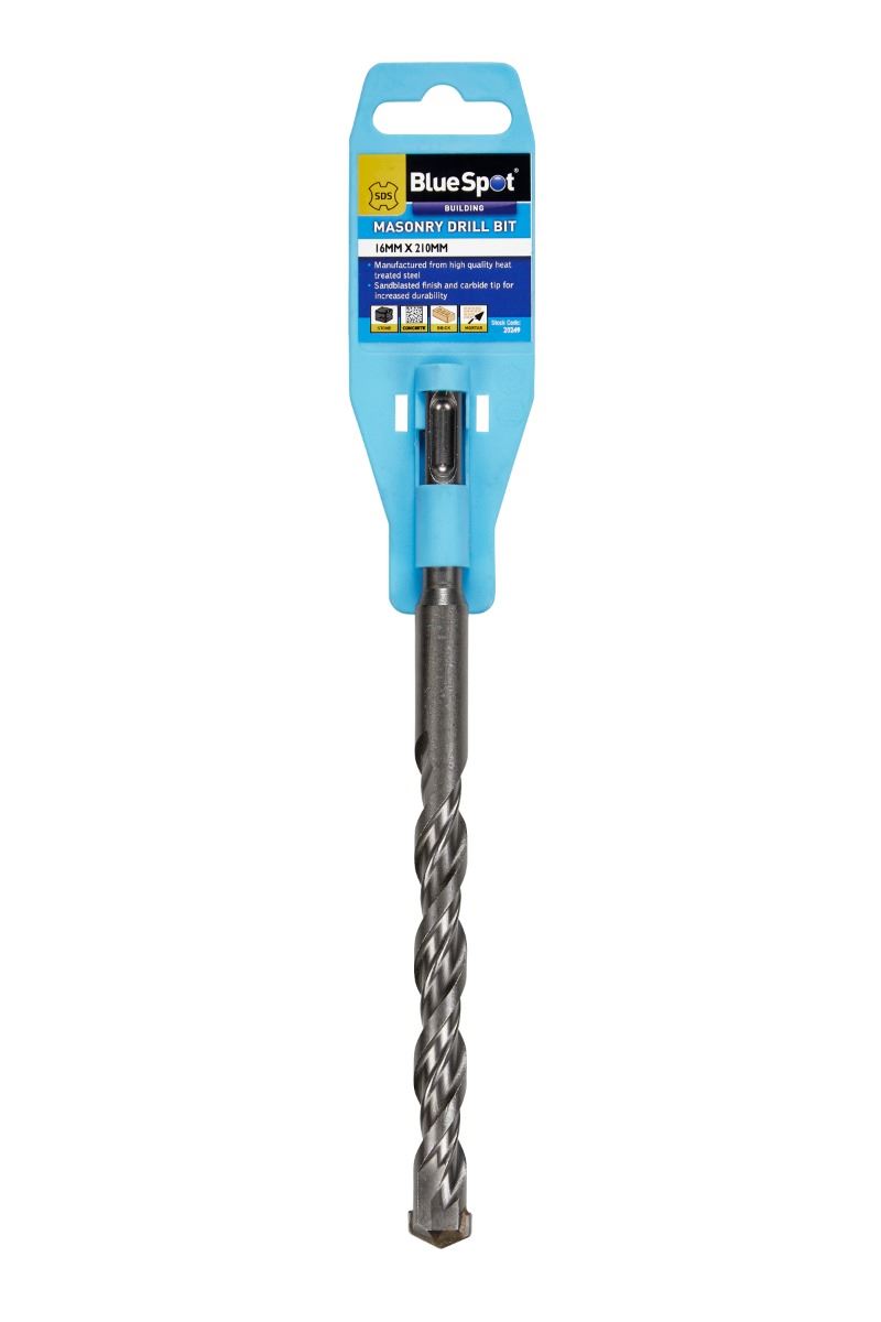 Blue Spot Tools SDS鑽石鋼鑽嘴 (16mm x 210mm)