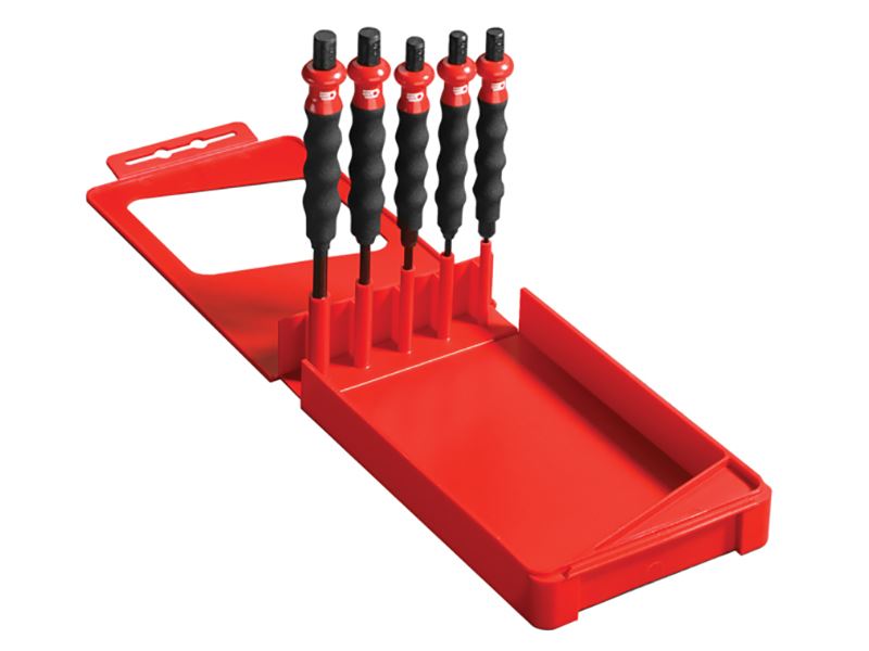 Facom 5-Piece Punch Set (3-8mm)