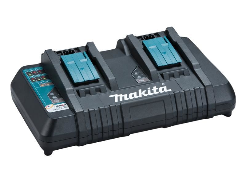 Makita DC18RDSD Caricabatterie Doppia Porta Multi Voltaggio 240V