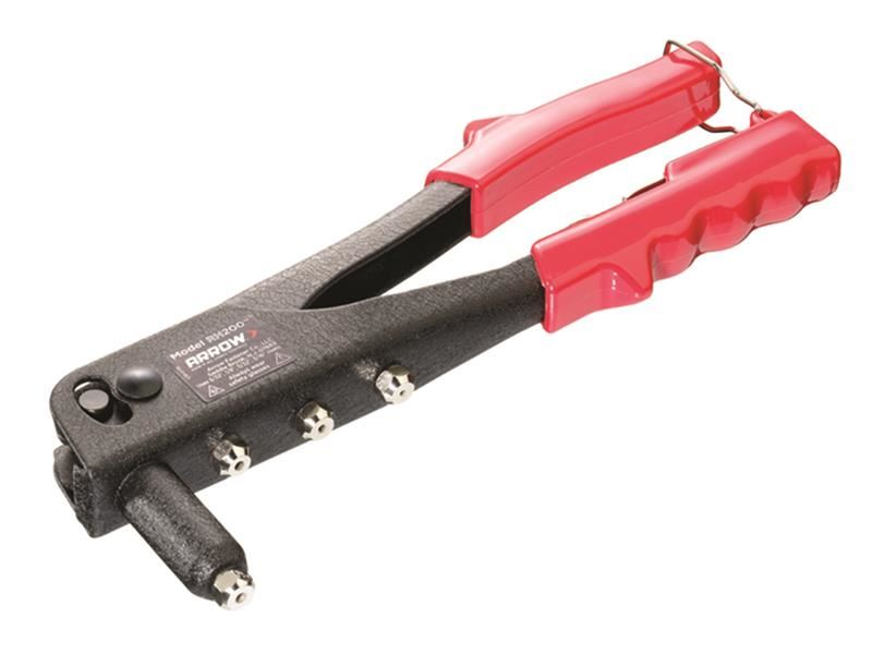 Arrow RH200 Pistolet à riveter professionnel avec 4 buses interchangeables