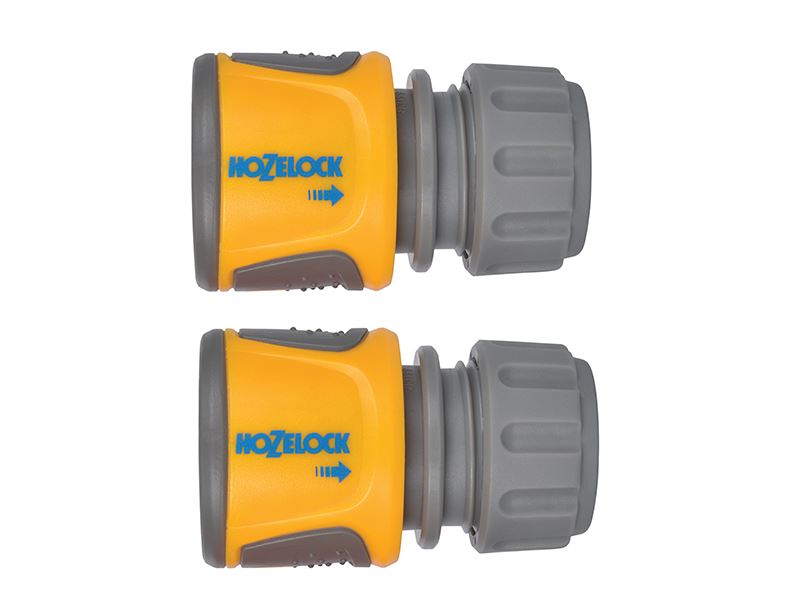Hozelock Connettore per Tubo Soft Touch 2070 - Confezione Doppia