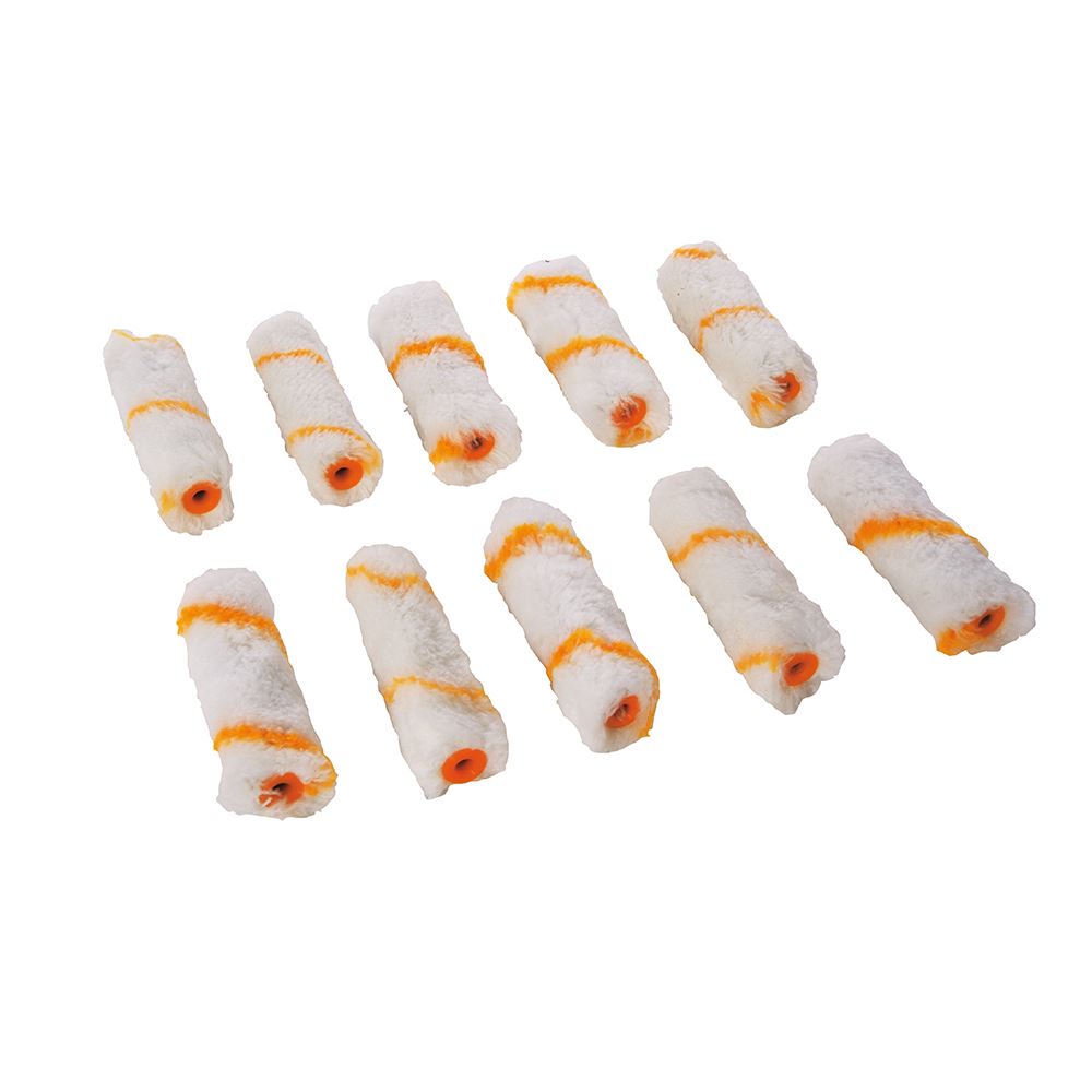 Silverline 100mm Mini Roller Sleeves 10pk for Emulsion