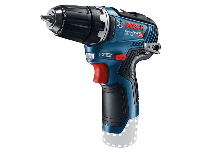 Bosch GSR 12V-35 Professional Drill Driver, 12V Bare Unit