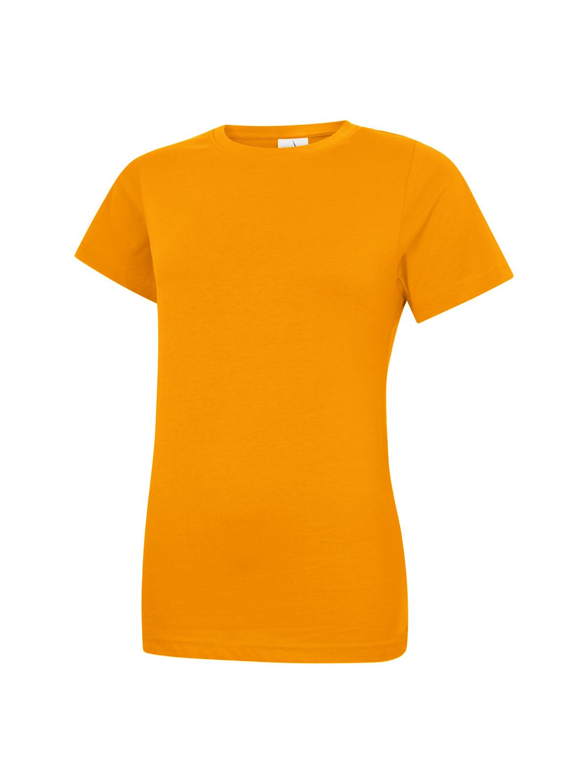 Uneek Unisex Classic Crew Neck T-Shirt, Orange, 2XL
