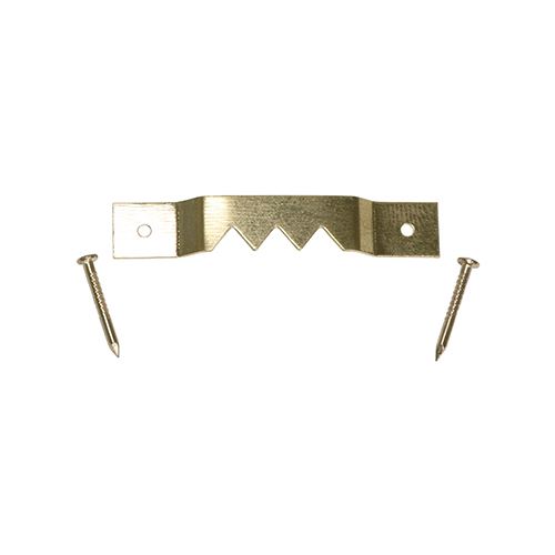 Timco Mensole a Denti di Sega Miste con Chiodi, Ottone Elettrolitico, 41mm & 63