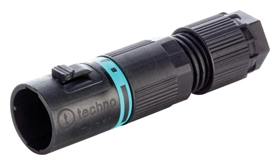 HYLEC 2-Pole Micro-Connector Plug, IP68/IP69K, 5.8-6.9mm Cable