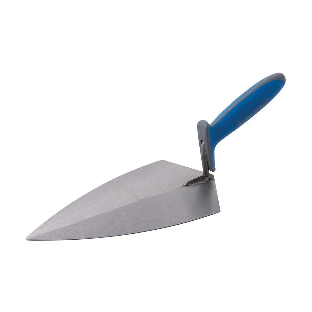Silverline 280 x 150mm Brick Trowel with Soft-Grip Handle