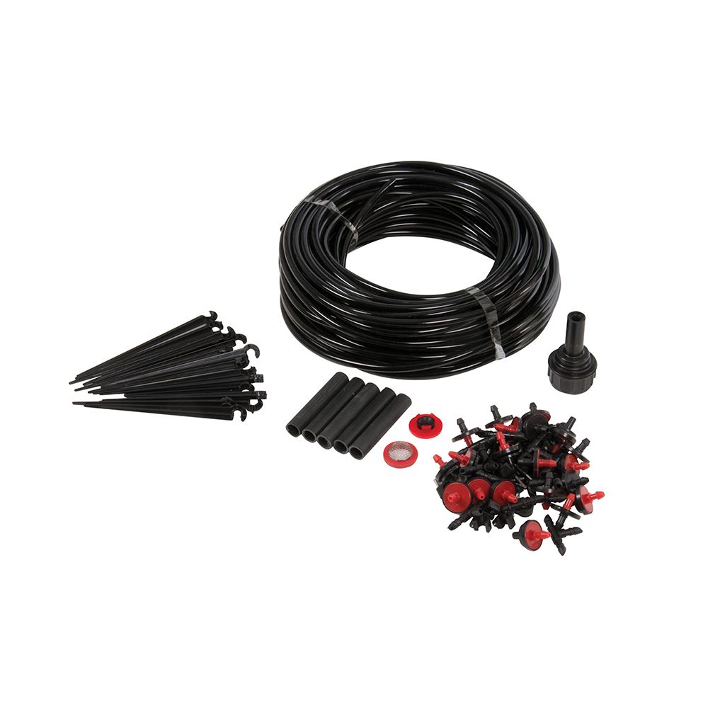 Kit d'irrigation goutte à goutte Silverline Micro, 71 pièces