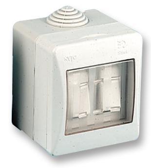 PRO ELEC Lascthoglae 2-Bhealach Dá Sheomra, IP55, Cruaiciúl