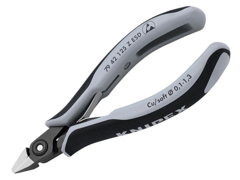 Knipex ESD 電子精密側剪鉗 125毫米 防靜電設計