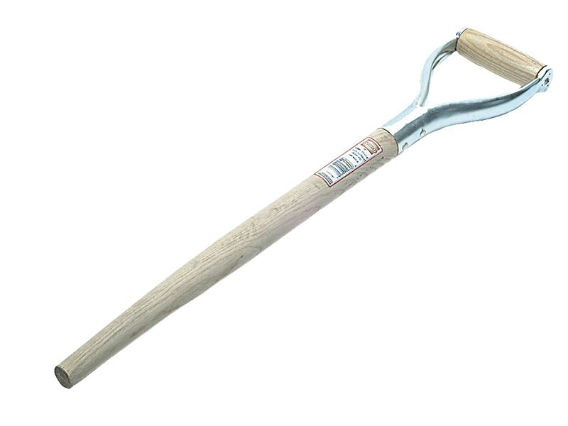 Faithfull Ash YD-Handle Λυγισμένο Κωνικό, 71cm (28in) για Φτυάρια & Δικράνες