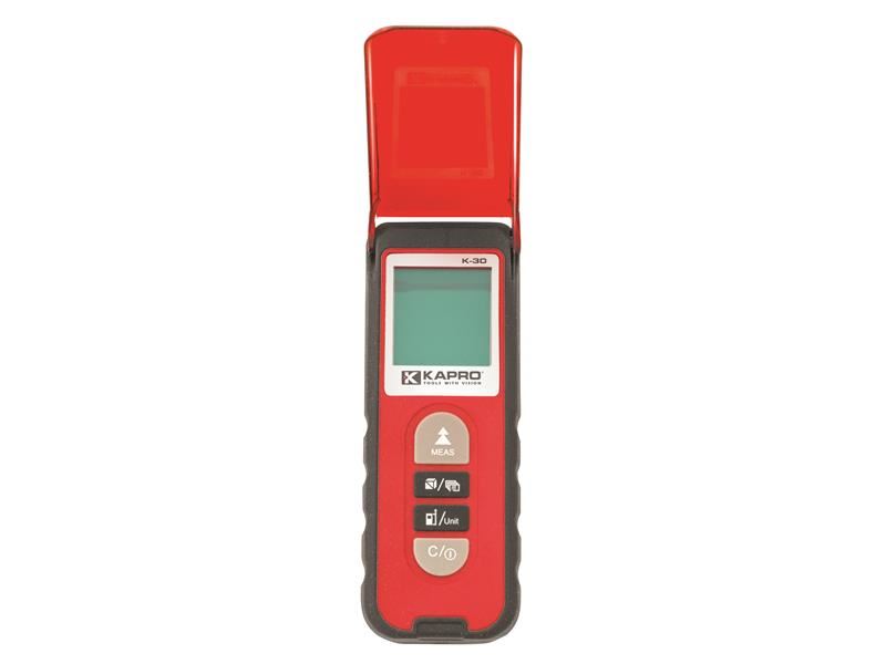 Kapro K363 Kaprometro Medidor Láser Distancia, LCD Retroiluminado, 30m Alcance