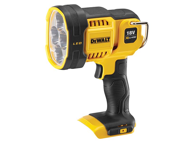 DeWALT DCL043 XR LED Spotlight, 18V Bare Unit, 1000 Lumen