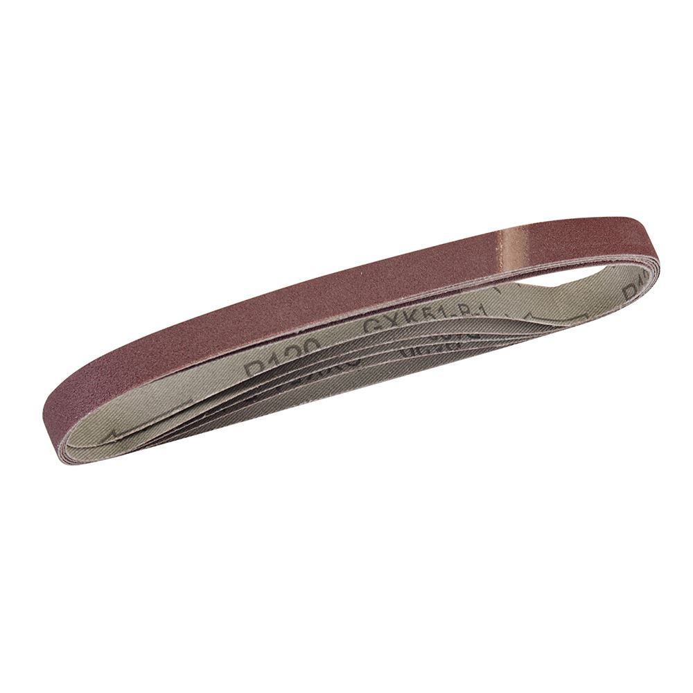 Silverline Sanding Belts 13 x 457mm 5pk - 120 Grit