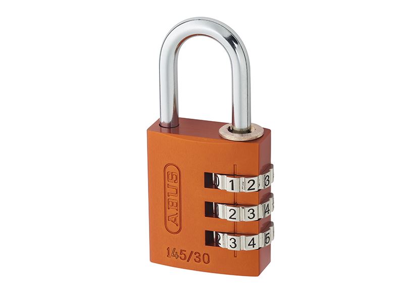 ABUS 145/40 Aluminium Combination Padlock, 40mm, Random Colour