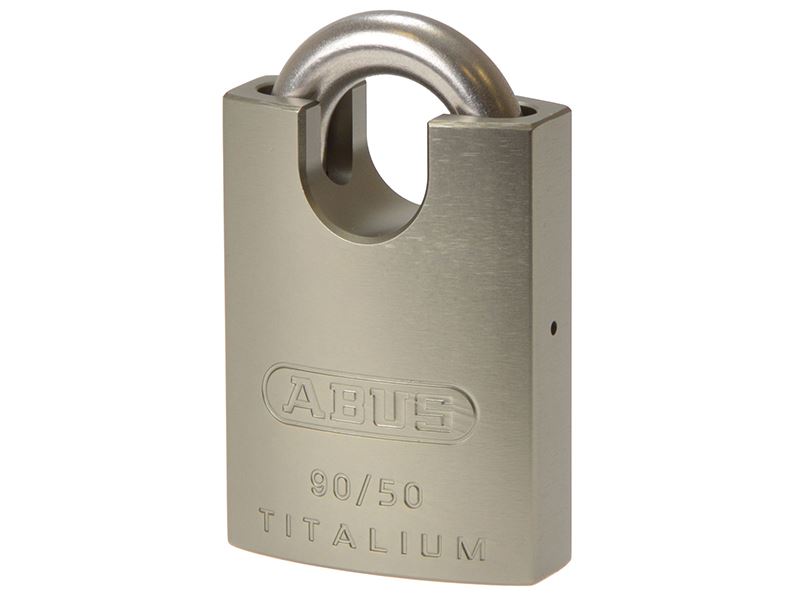 ABUS 90RK/50 TITALIUM™ Closed Shackle Padlock, Marine Grade