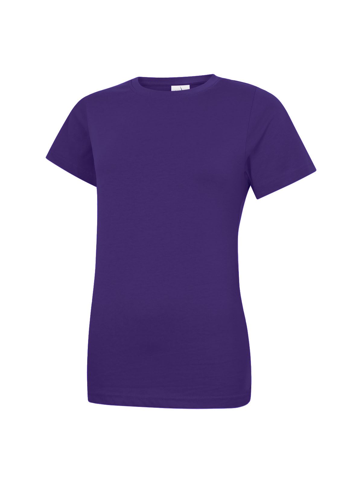 Uneek Classic Crew Neck T-Shirt - Purple, Size S