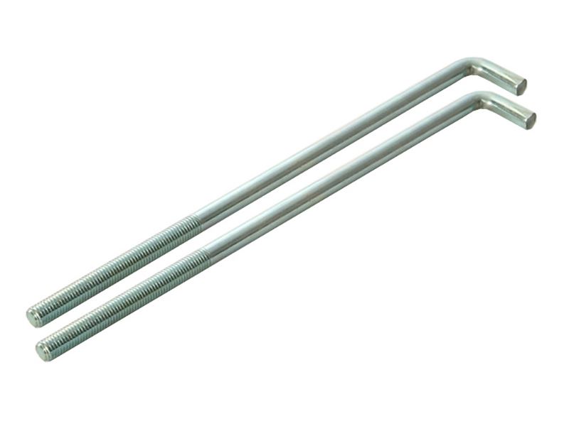 Faithfull External Building Profile Bolts - 230mm (Pack of 2)