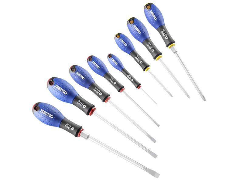 Expert Bi-Material Screwdriver Set, 8-Piece