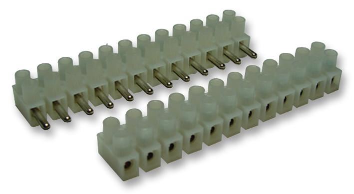 CAMDENBOSS 12-Way Pluggable Terminal Strip, 450V AC, 12 AWG