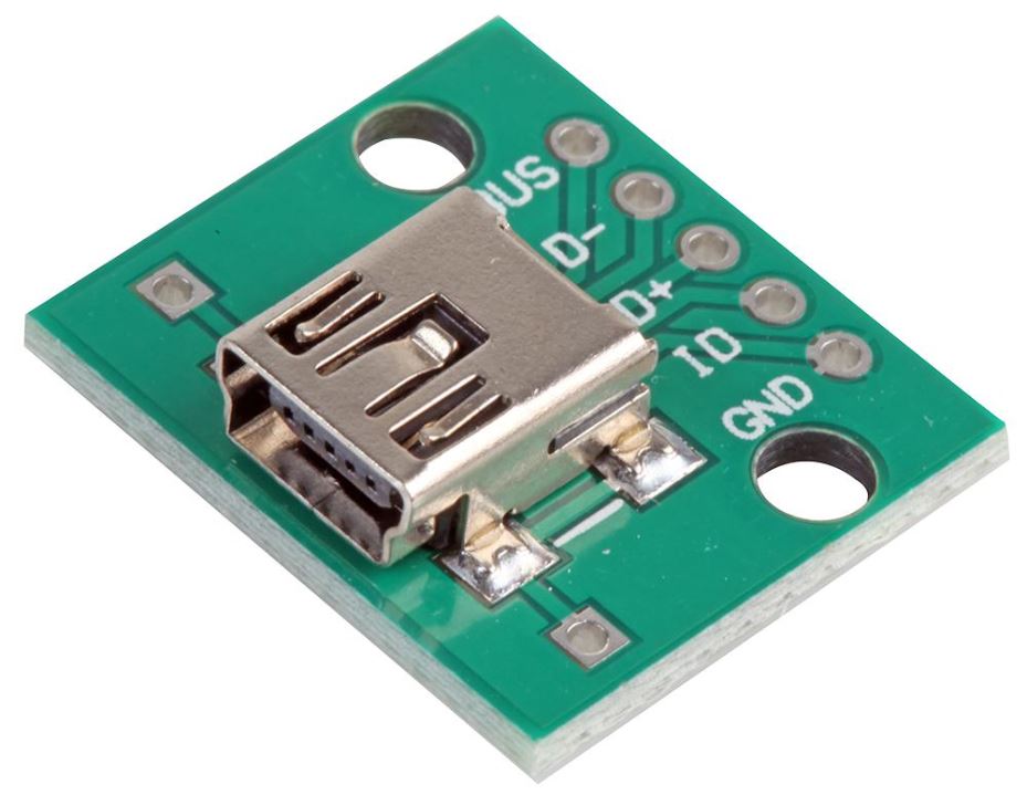 CLEVER LITTLE BOX Mini USB Breakout Board - Scheda USB Compatta per Progetti