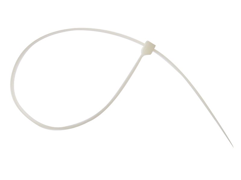 ForgeFix Atacadores Naturais/Transparentes 8.0x450mm - Pacote de 100