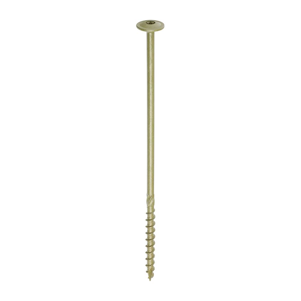 Tornillos Timco para Construcción en Madera y Jardinería, Exteriores, 8.0x225mm