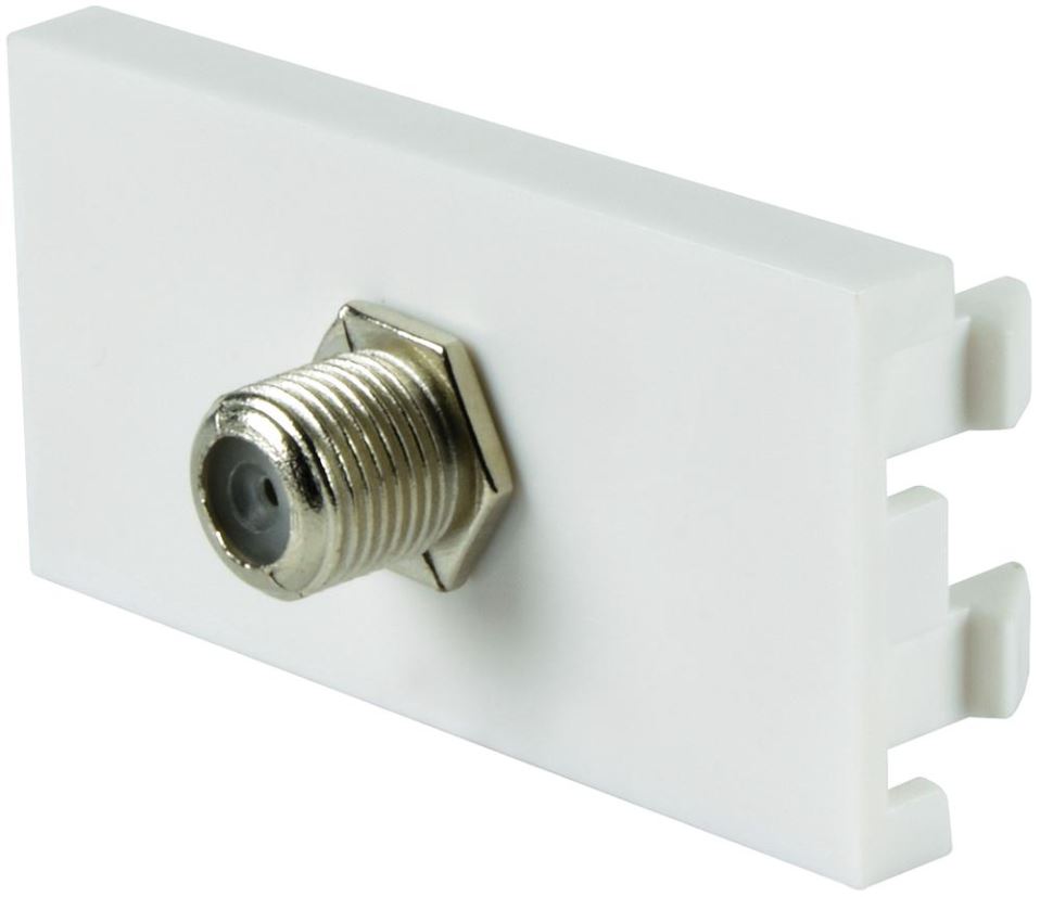 AV:LINK FSAT Socket Wall Plate Module, 50x25mm