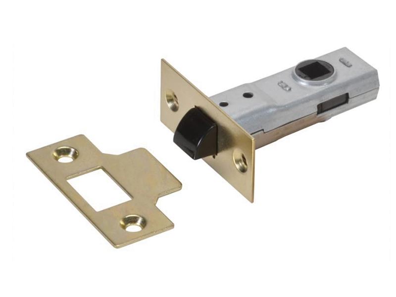UNION Y2600 Tubular Latch, Polished Brass, 65mm