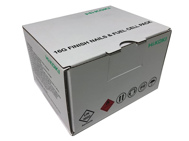 Clous droits HiKOKI Finition Second Fix 38 mm avec pile à combustible (lot de 2