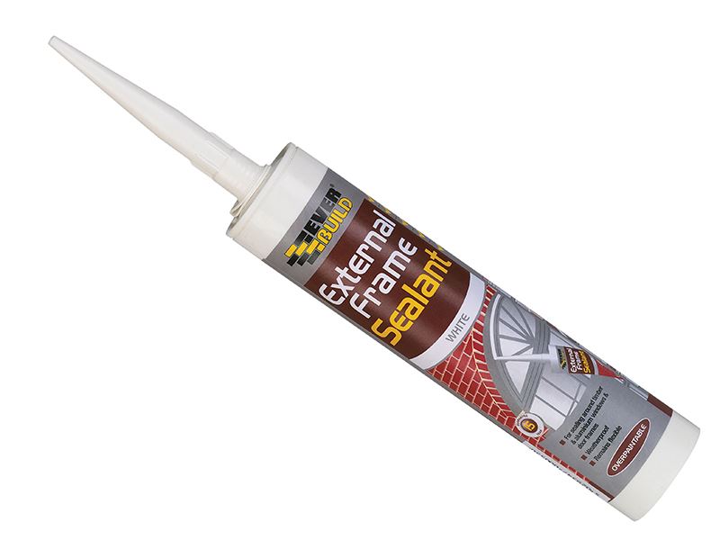 Everbuild Sika External Frame Acrylic Sealant, Stone, 290ml