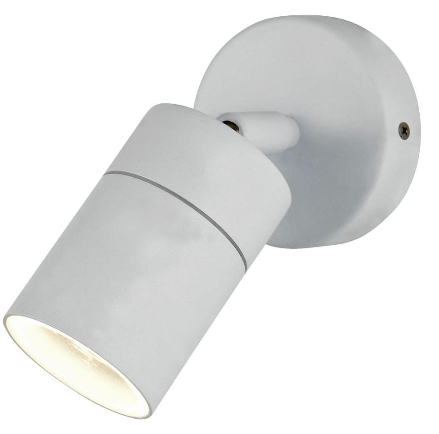 FORUM LIGHTING Leto Nastavitelný Venkovní Nástěnný Světlomet, Bílý, IP44