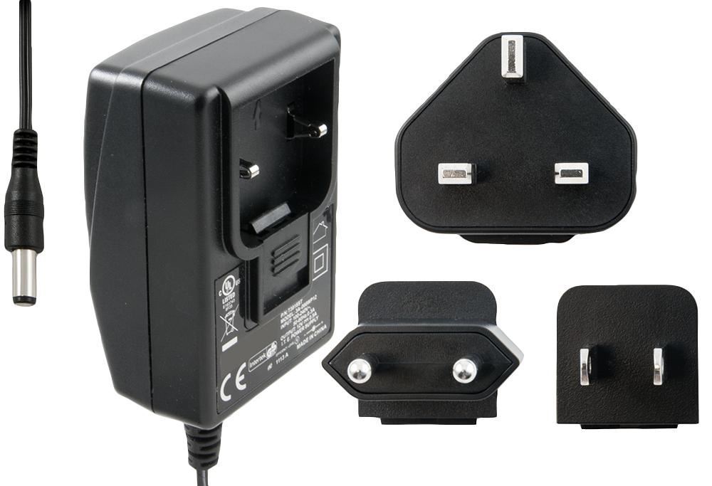 STONTRONICS 24V, 250mA 'Plug and Go' Steckernetzteil für internationalen Gebrau