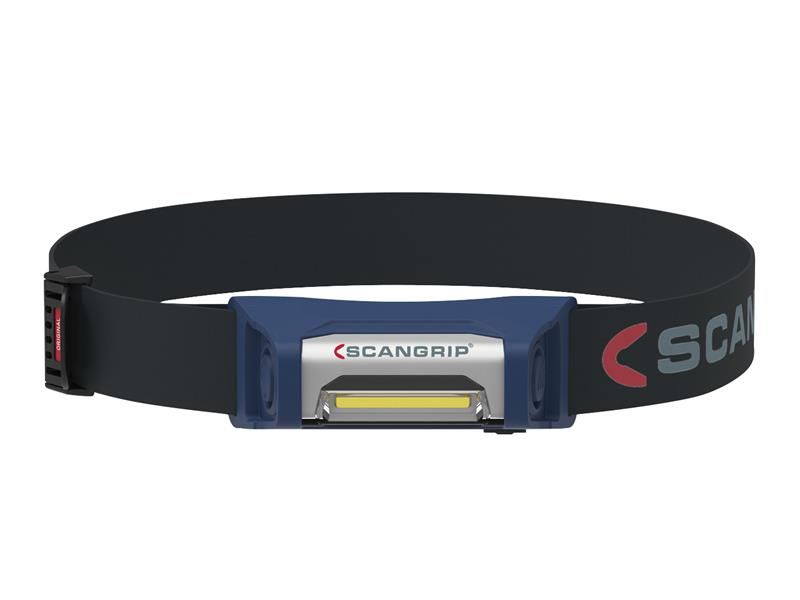 SCANGRIP פנס ראש נטען COB LED, 400 לומן, עם חיישן תנועה