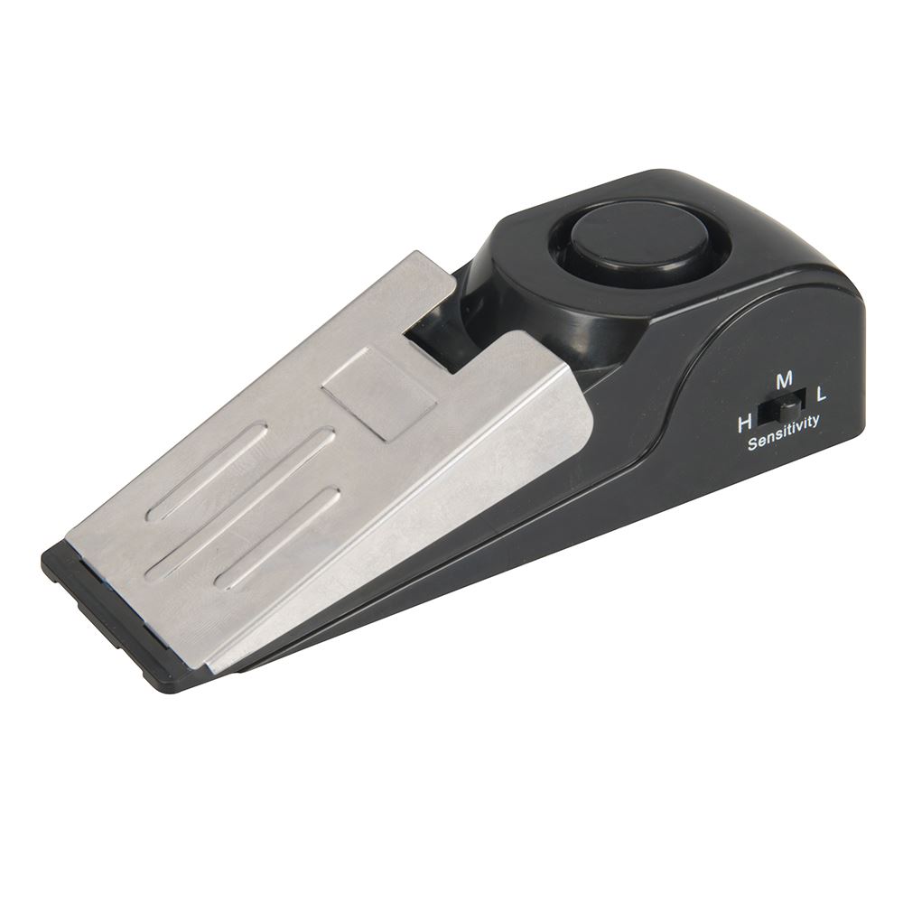 Silverline Door Stop Alarm, 120dB, 1 x 9V (PP3) Battery
