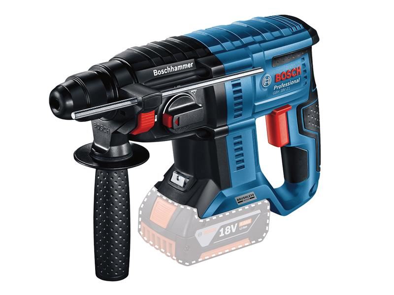 Bosch GBH 18V-21 Gerudi Tukul SDS Plus 18V (Unit Sahaja) + L-BOXX