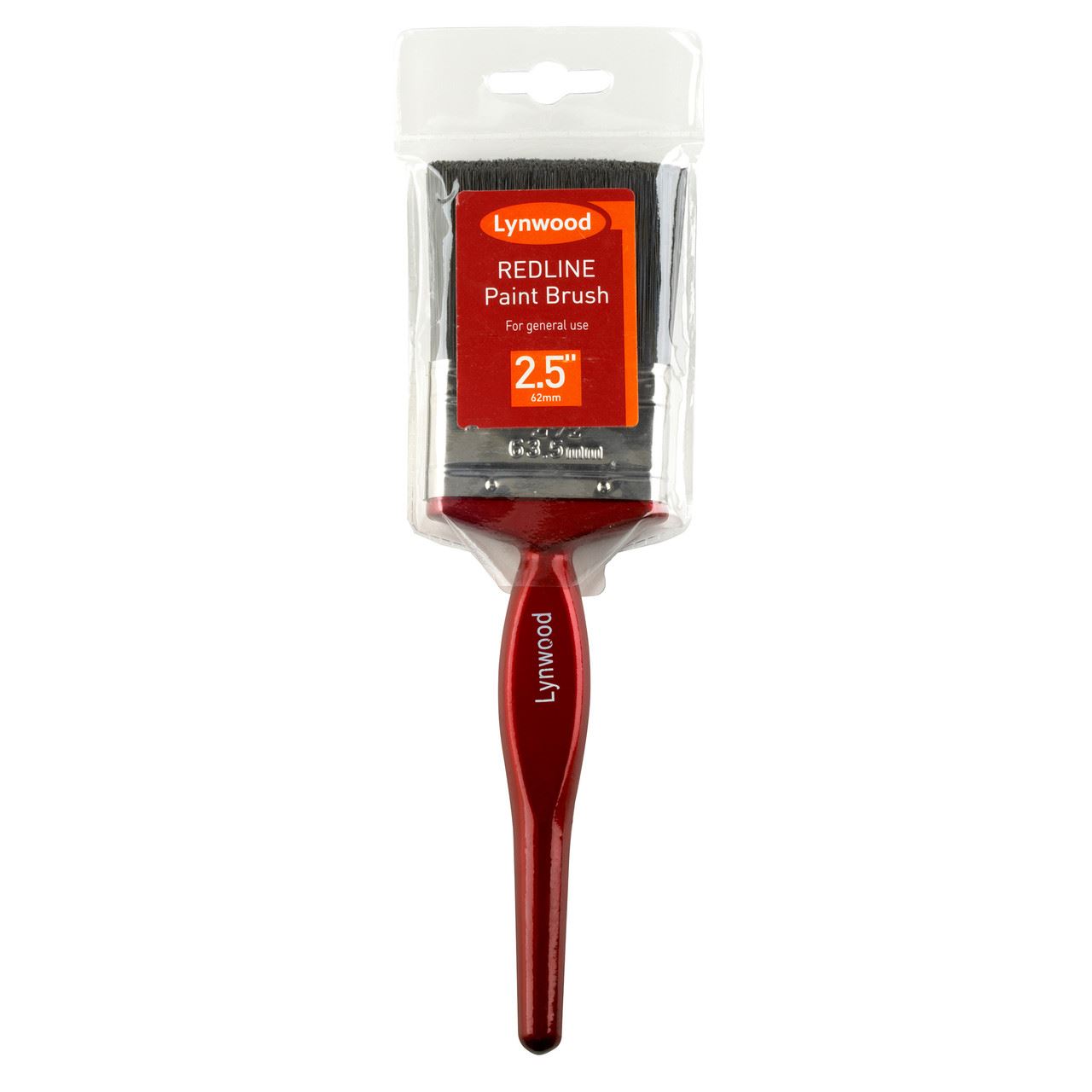 Lynwood BR206 Redline Synthetic Paint Brush, 2.5 Inch (62mm)