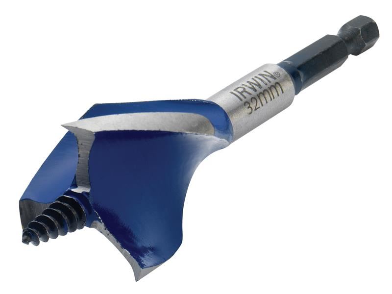 IRWIN® Blue Groove 6X Stubby Holz-Bohrer 32 x 100mm