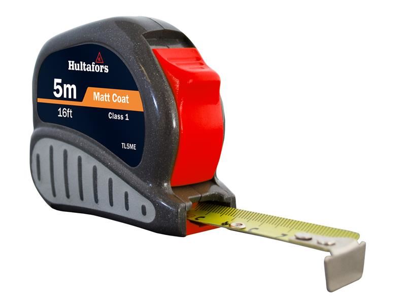 Hultafors TL5ME Tri-Lok Pocket Tape Measure, 5m/16ft