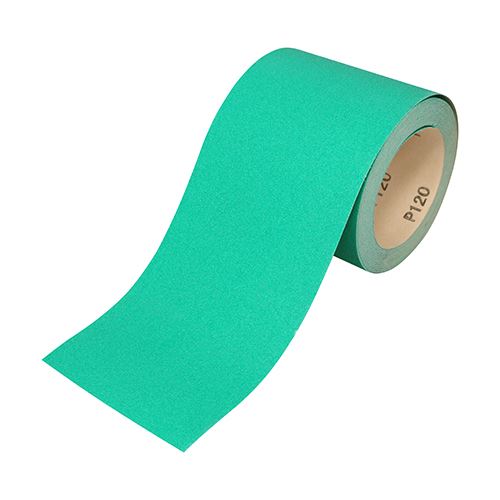 Timco - Kertas Pasir Gulung - Gred 80 - Hijau (Saiz 115mm x 10m - 1 Keping)