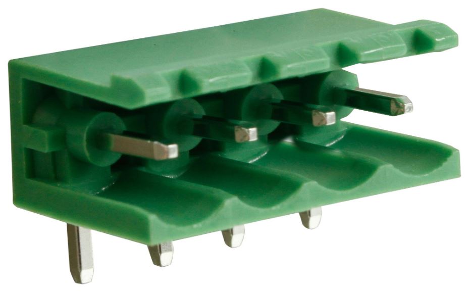 CAMDENBOSS 5mm Horizontaler Steckbarer Klemmenblock-Stecker, 4-Polig, 15A