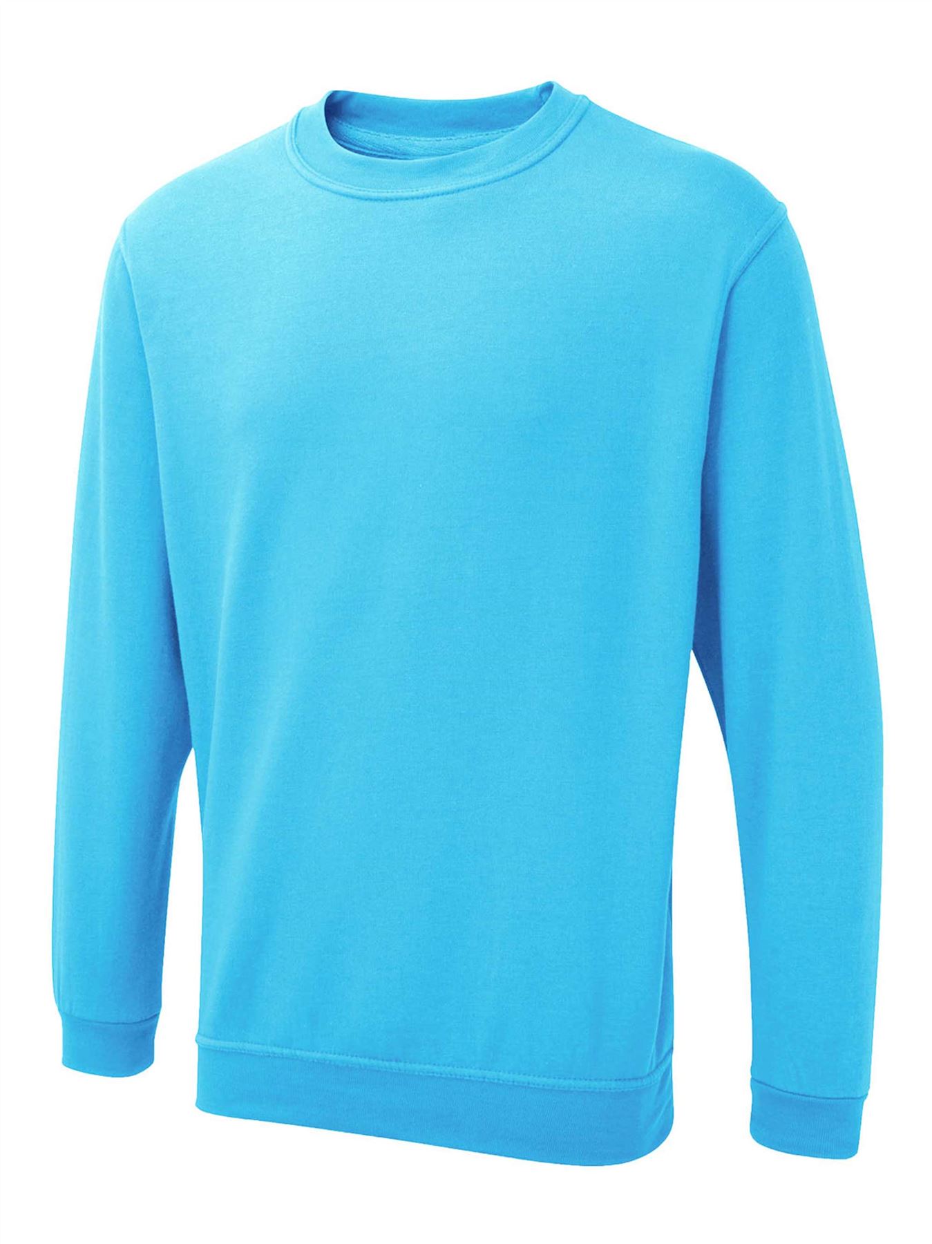 Uneek Unisex UX Sweatshirt - 50% Polyester 50% Cotton - Sky - 3XL