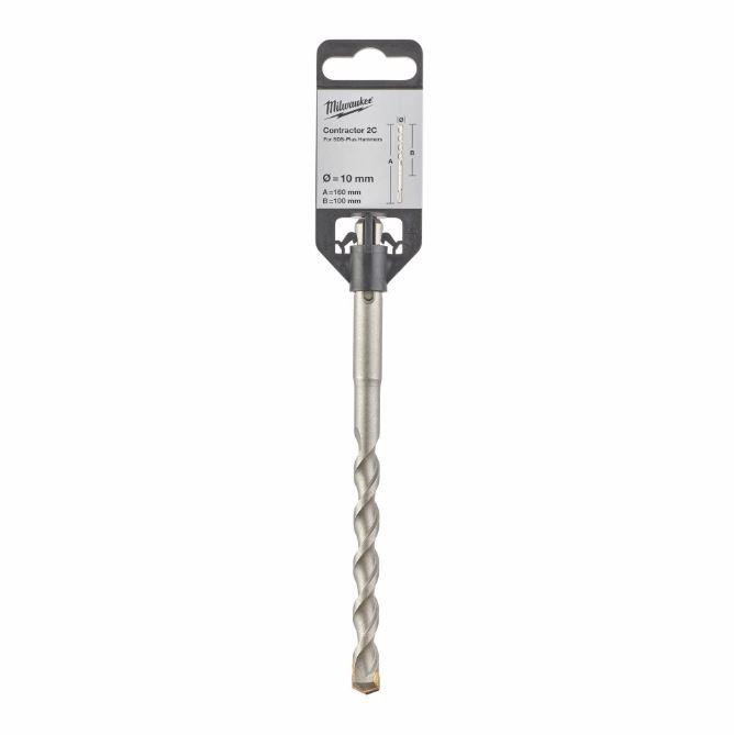 Mèche à béton SDS+ Milwaukee 10mm x 160mm pour maçonnerie