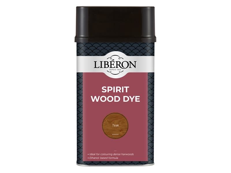 Liberon Spirit Wood Dye - Teak, 1 Litre