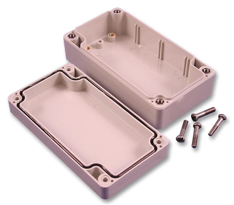HAMMOND Custodia IP67 in ABS, 120x90x80mm, Grigio