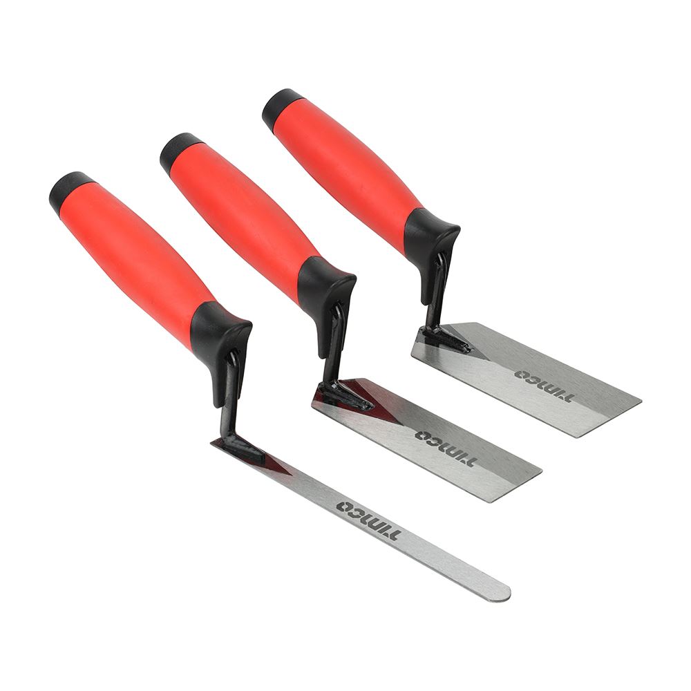 Timco Juego de Paletines Profesionales, Acero al Carbono, 3 Piezas